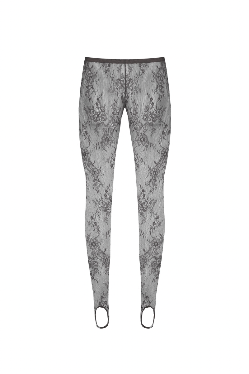 LACET LEGGINGS IN JADE