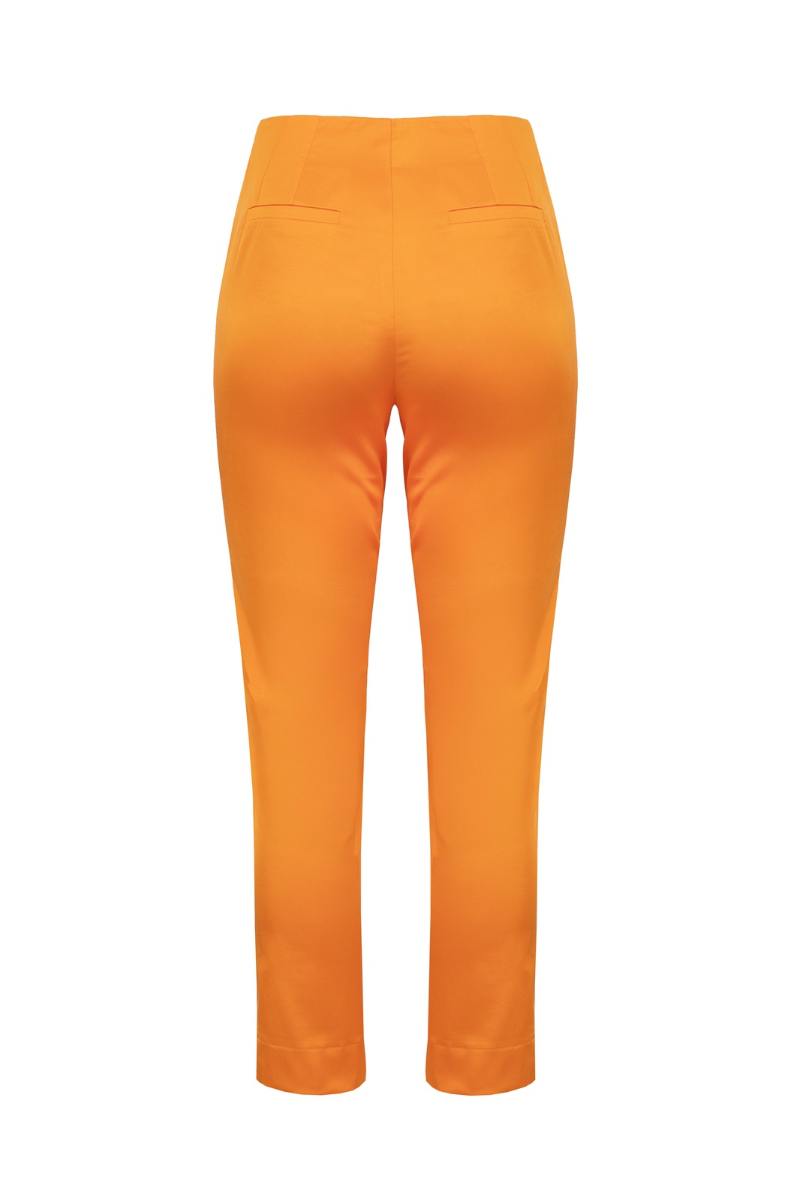 CAPRI PANTS IN BRIGHT ORANGE - CULT MIA