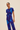 DRAPED TOP WITH KNOT IN CYANOTYPE PRINT - CULT MIA