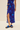 WRAP-STYLE MIDI SKIRT IN CYANOTYPE PRINT - CULT MIA