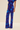 FLARED PANTS IN CYANOTYPE PRINT - CULT MIA