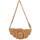 Mara Brazil Tulipa Bag shoulder bag with colorful floral design, leather strap, and spacious interior for everyday use.