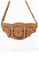 Mara Brazil Tulipa Bag shoulder bag in vibrant patterned fabric with a rounded shape and top handle.