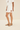 SHORTS WITH TIES IN PEARL WHITE - CULT MIA
