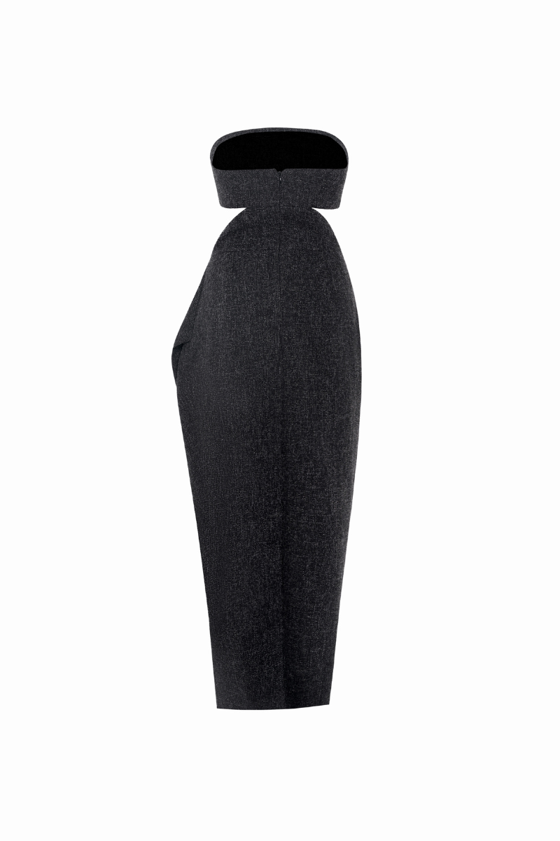 TWEED PENCIL DRESS - CULT MIA