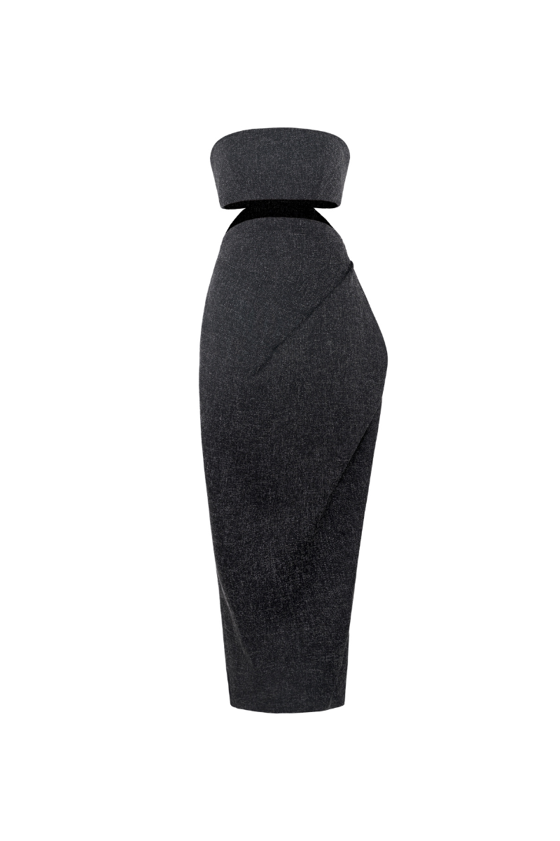 TWEED PENCIL DRESS - CULT MIA