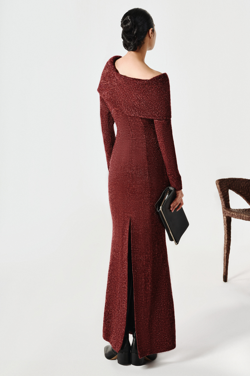 LUREX TWEED ITALIAN MADE MERMAID DRESS - CULT MIA