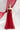 ALENA RED A-LINE SWEETHEART NECK MESH GOWN - CULT MIA