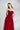 ALENA RED A-LINE SWEETHEART NECK MESH GOWN - CULT MIA