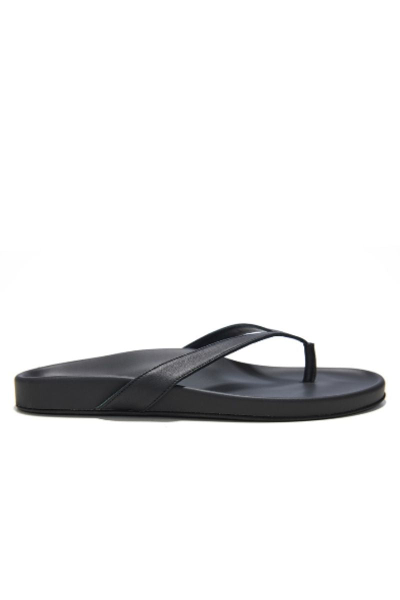 Black XENOS sandals by KIÓHNE with open toe design and adjustable straps, shown on a neutral background.
