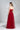 ALENA RED A-LINE SWEETHEART NECK MESH GOWN - CULT MIA