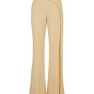 Maison Des Copains Esteban Flare Extended Flap Floor-Length Pants shown in a stylish, flowing design with extended waistband detail.