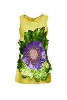 Green Kimi Sequin Dress by Onalaja, a stylish mini dress with shimmering sequins and a fitted silhouette.