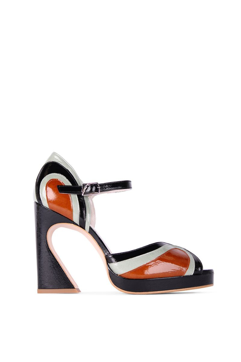 حذاء ليليتا ذو الكعب العالي باللون الأسود