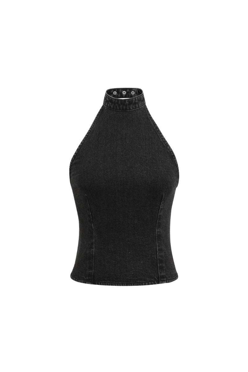TT Studios Sofia Top, stylish women's sleeveless top in soft fabric, featuring a relaxed fit and trendy design.