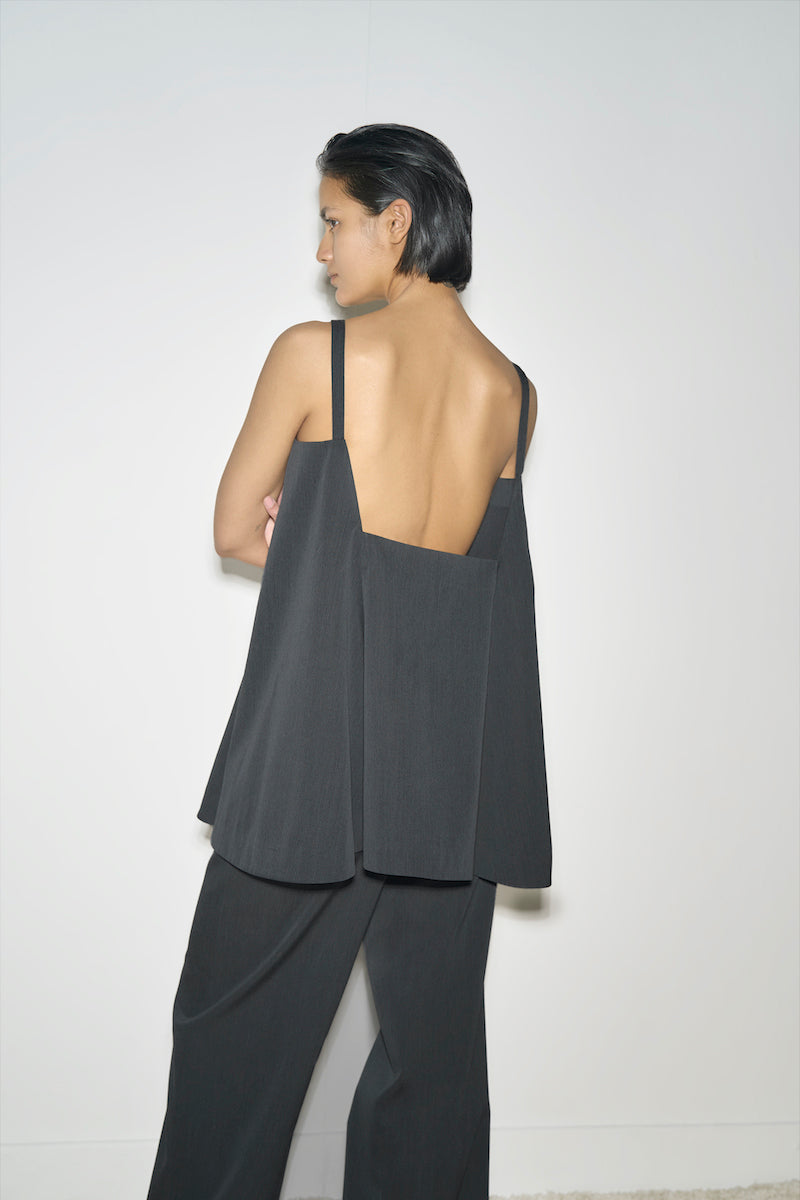 OLIVER TOP IN GRAY - CULT MIA