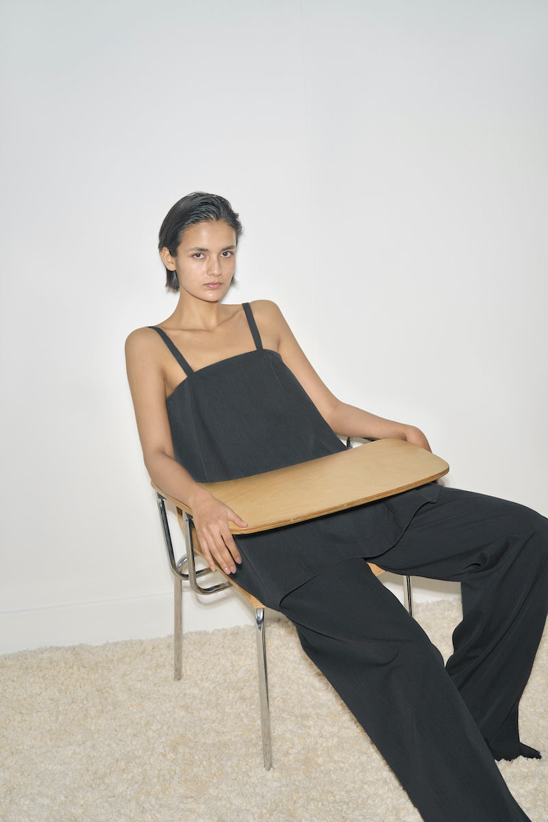 OLIVER TOP IN GRAY - CULT MIA