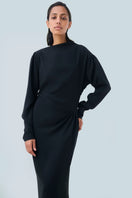 Elegant URA RUNA Maxi Dress featuring flowing fabric and a stylish design, perfect for summer occasions.