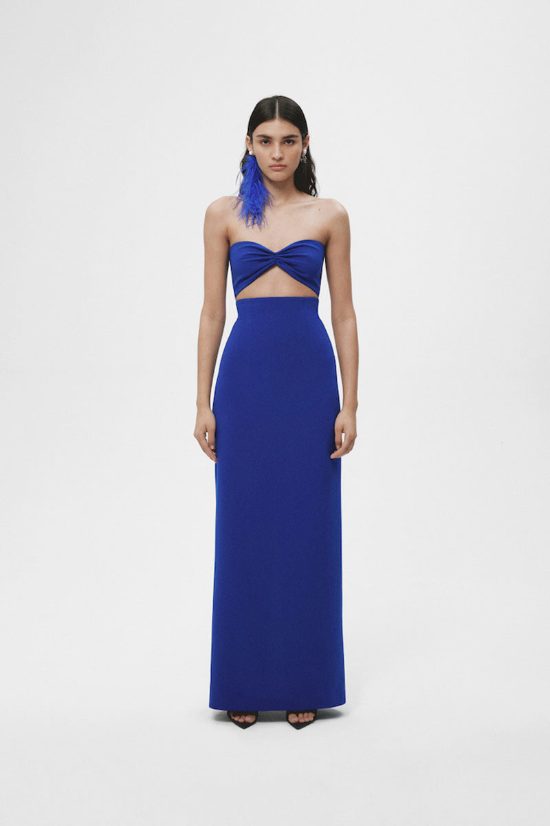 LONG DRESS WITH CUT OUT - CULT MIA