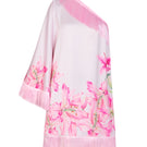 Valenciani pink one-shoulder mini dress showcasing a stylish and elegant design for fashionable occasions.