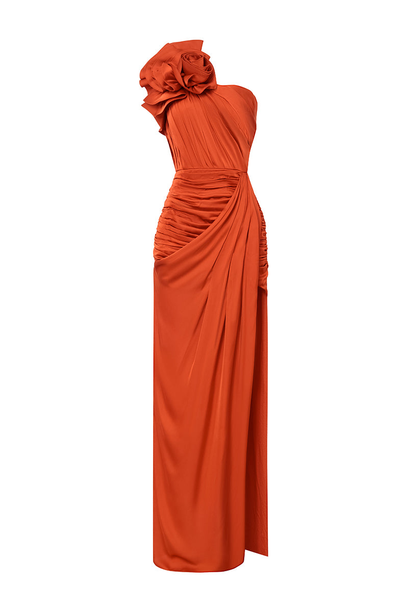 VACATION ASYMMETRIC GOWN - CULT MIA