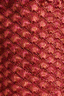 Verdi copper and magenta seashell shoulder bag with textured design, stylish accessories for casual or evening wear.