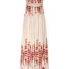 DUMA&CO LINDE Maxi Dress in vibrant floral print, flowing fabric, sleeveless design, perfect for summer occasions.