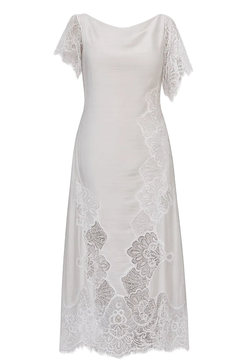 MAR DRESS IN IVORY