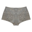JC Pajares virgin wool culotte shorts displayed on a model, showcasing their stylish fit and cozy fabric.