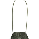 Touchless Olive Long Shoulder Bag with adjustable strap, stylish design, and spacious interior for everyday use.