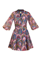 Mestiza New York Valencia mini dress in lightweight fabric with a stylish, flowing design, perfect for casual or semi-formal wear.