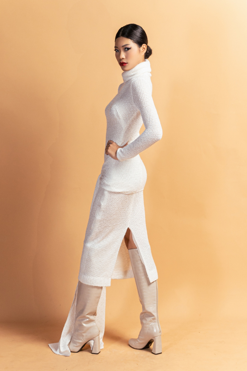 BODYCON TURTLE PENCIL DRESS - CULT MIA