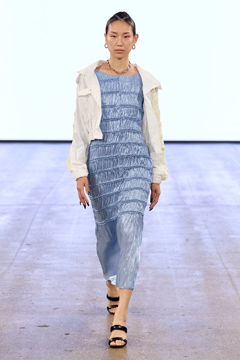 VALENTINA BLUE KIMONO SLEEVE SHIBORI MAXI DRESS - CULT MIA