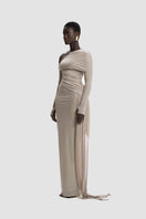 BBXBRAND VERELLA MAXI IN NARNIA maxi dress featuring a flowing silhouette and intricate Narnia-inspired print.