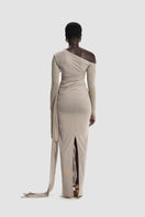 BBXBRAND Verella Maxi in Narnia maxi dress with flowing fabric and floral pattern, full-length style perfect for elegant occasions.