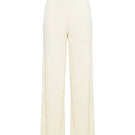 Off-white Maylé Vásquez Velo pants showing a relaxed fit and stylish design on a plain background.
