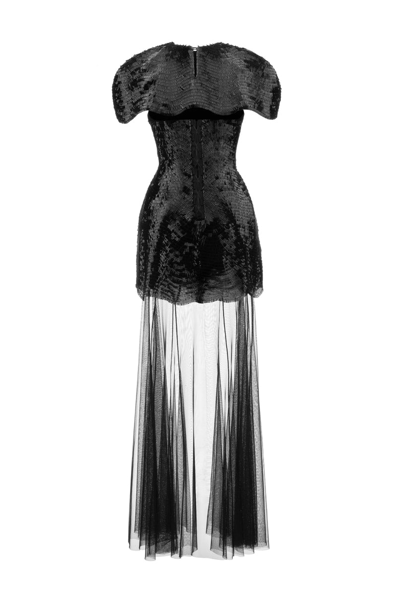 VENICE DRESS IN BLACK - CULT MIA