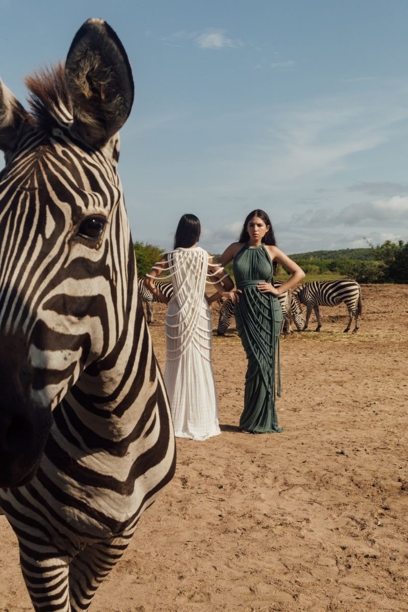 Kasia Kulenty VERRA nude maxi gown with elegant flowing fabric and subtle design, perfect for formal occasions.