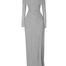 BBXBRAND Verella Maxi Dress in Narnia featuring a flowing silhouette and elegant design, front view showing intricate details.