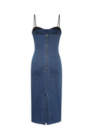 Elegant Victoria midi dress by TT Studios, shown in a stylish design with flowing fabric and a flattering fit.