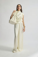 Deme by Gabriella CULT MIA X Deme co-ords jumpsuit in Viola, featuring a stylish, fitted design with matching top and pants.