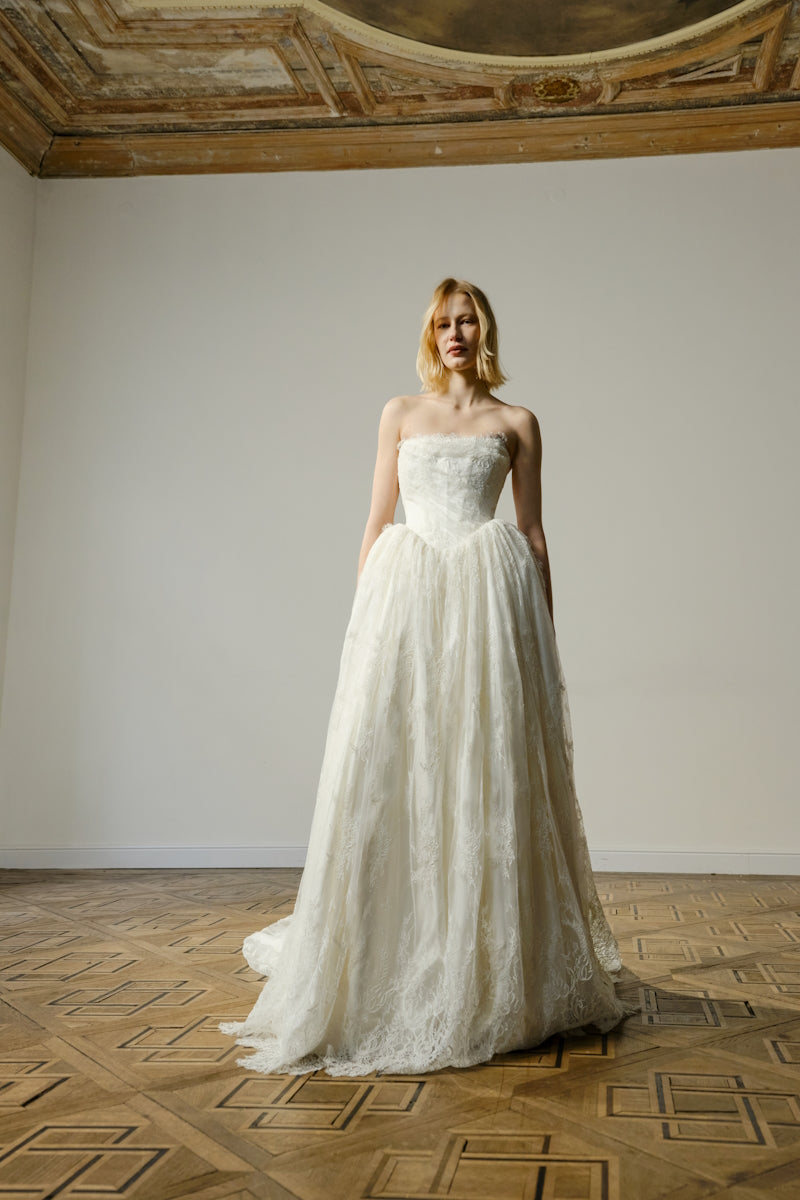 AGNESS PALE GOWN
