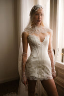 Monetre Serena Nuance gown in soft fabric, featuring elegant design and flowing silhouette, perfect for formal occasions.