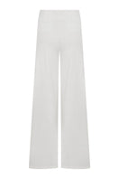 Tagg wide leg stretch cotton pants featuring a relaxed fit, high waist, and soft fabric for comfortable everyday wear.