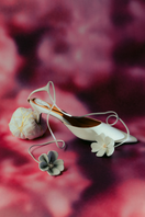 Christin Wu Willow Heels featuring elegant jasmine-inspired design and stylish heel silhouette.