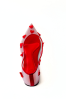 Christin Wu Wynne Flats in bright pink with pointed toe and sleek design, perfect for casual or dressy outfits.