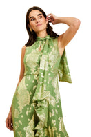 Mestiza New York Waverly midi dress featuring a flowy silhouette, sleeveless design, and elegant lightweight fabric.