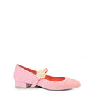 Christin Wu WILLA flats shown from side, featuring sleek design and neutral color, perfect for casual or dressy outfits.