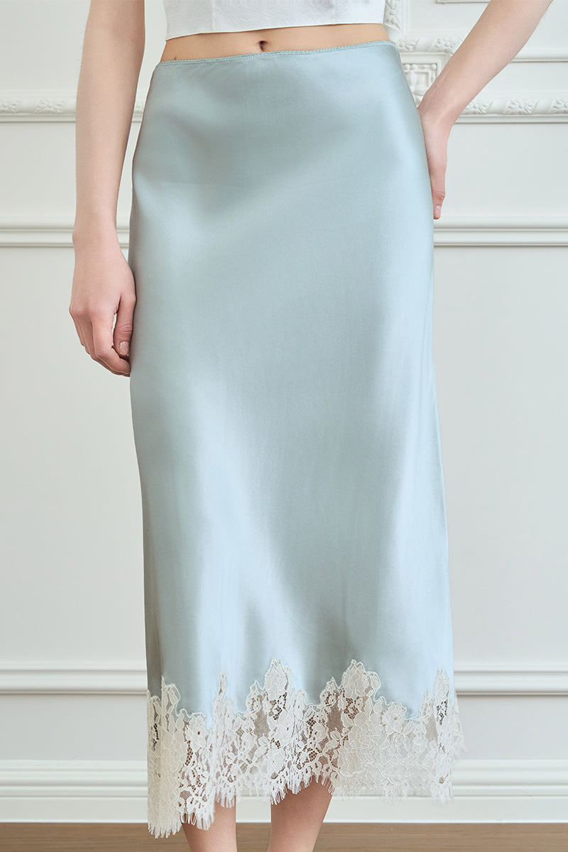 WINDY WOMEN'S SILK SKIRT