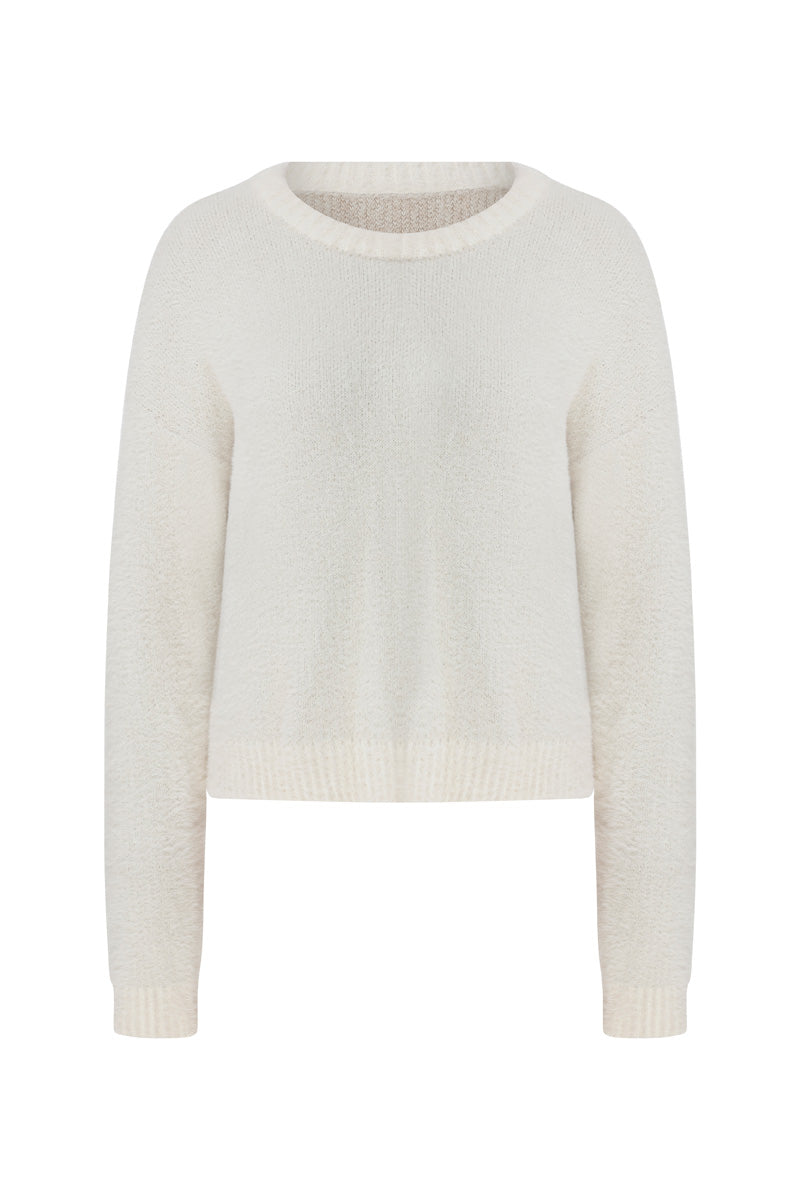 SOFT VANILLA OVERSIZE ICONIC KNIT - CULT MIA